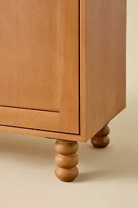 Clara 2-Door Wood Storage Cabinet