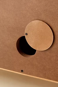 Clara 2-Door Wood Storage Cabinet