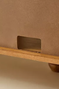Clara Low Media Storage Console