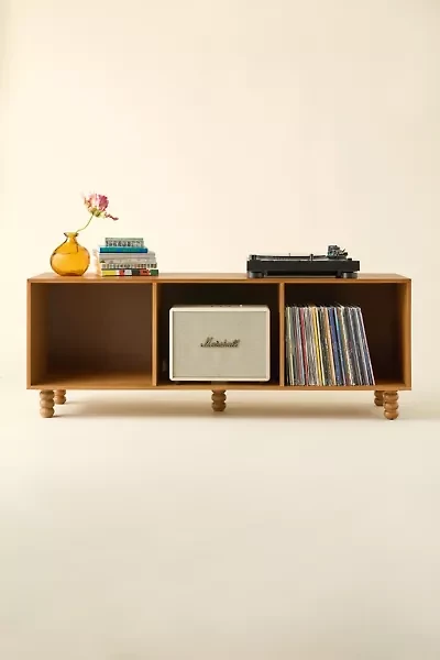 Clara Low Media Storage Console
