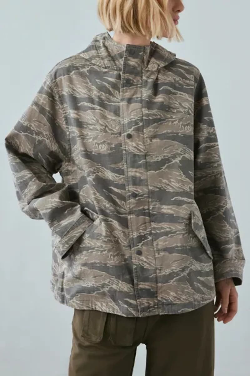 BDG Cammy Camo Shell Utility Jacket