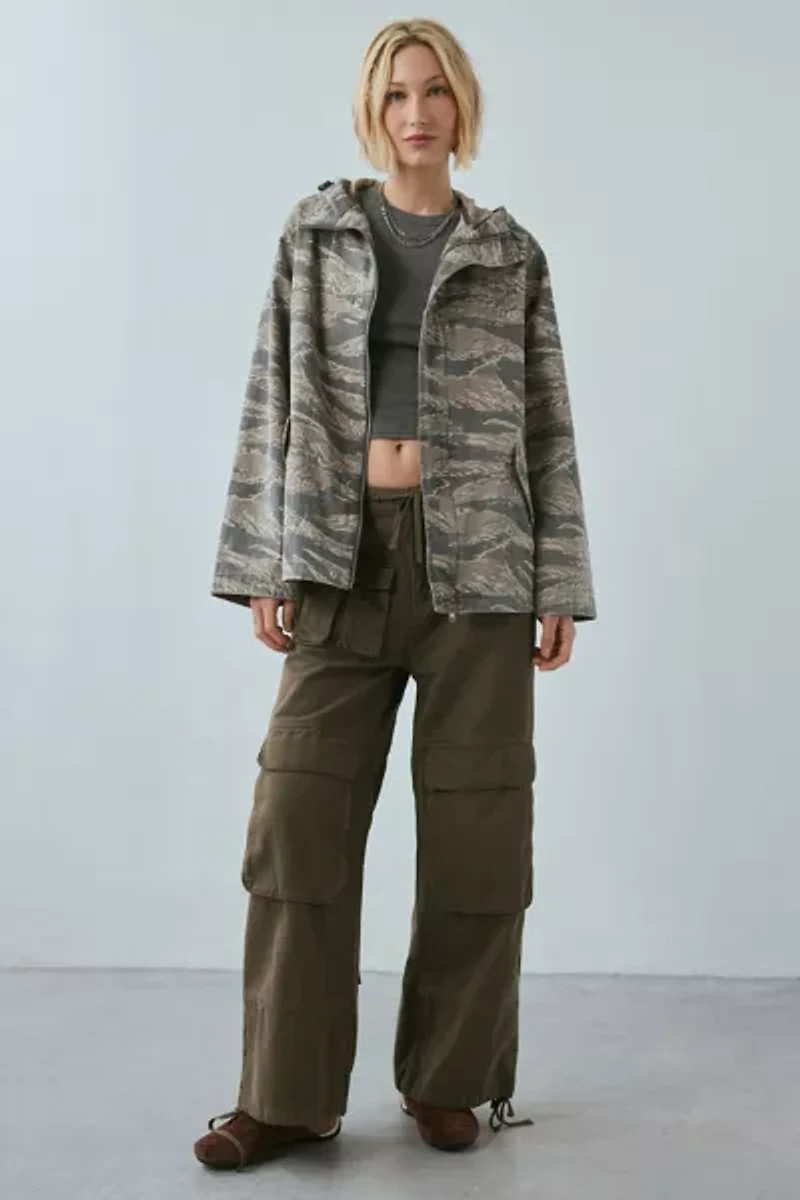 BDG Cammy Camo Shell Utility Jacket