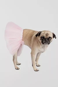 Silver Paw Pink Tutu Dog Costume