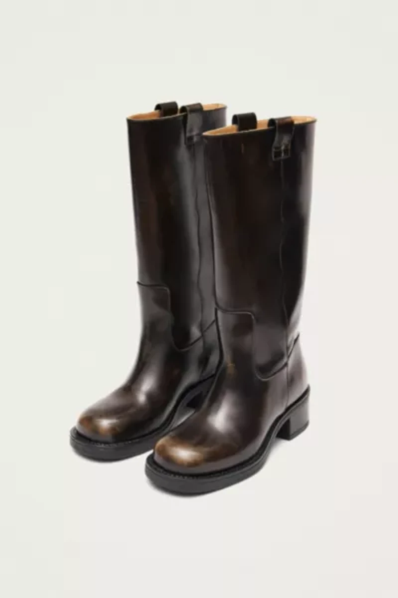 ALOHAS Sajan Leather Knee High Boot