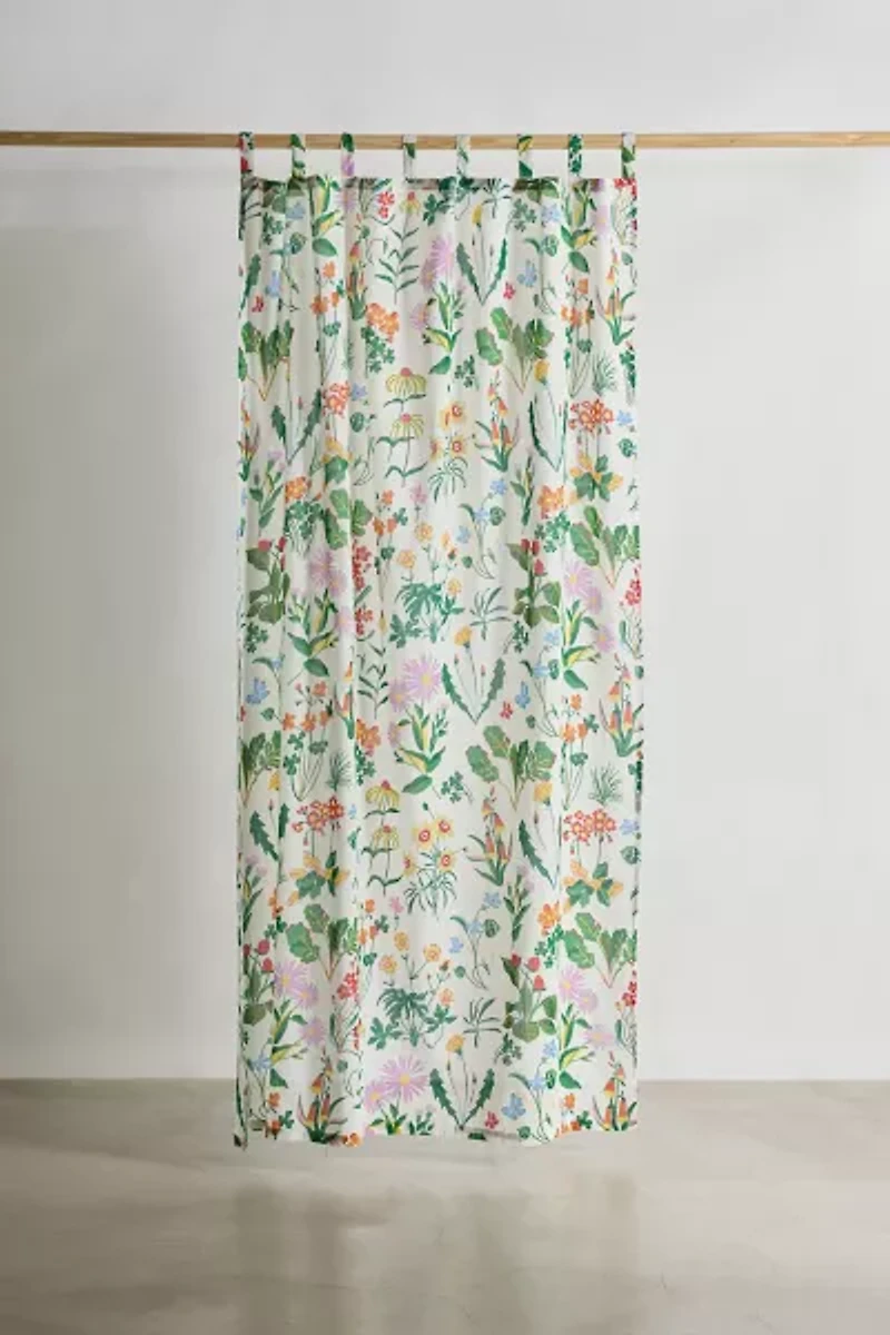 Flori Wildflower Patterned Window Panel