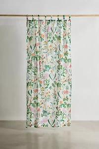Flori Wildflower Patterned Window Panel