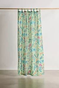 Flori Wildflower Patterned Window Panel