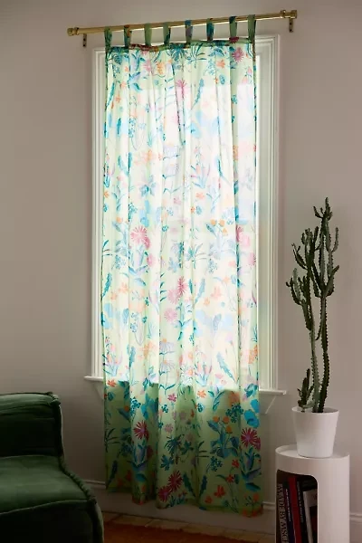Flori Wildflower Patterned Window Panel