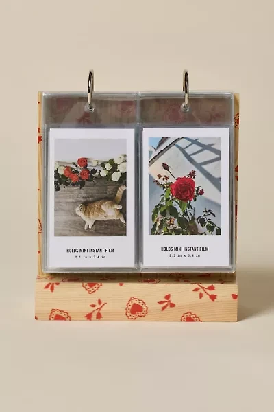 Tabletop Wood Flip INSTAX MINI Picture Frame