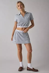 Out From Under X Tommy Hilfiger Cropped Polo Top