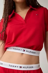 Out From Under X Tommy Hilfiger Cropped Polo Top