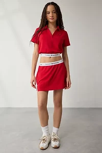 Out From Under X Tommy Hilfiger Cropped Polo Top