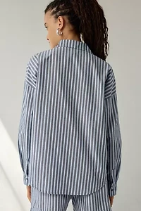 Out From Under X Tommy Hilfiger Long Sleeve Button-Down Shirt
