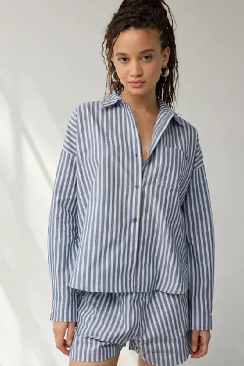 Out From Under X Tommy Hilfiger Long Sleeve Button-Down Shirt