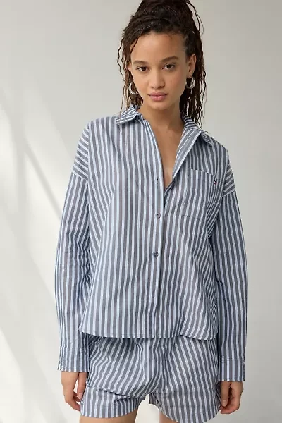 Out From Under X Tommy Hilfiger Long Sleeve Button-Down Shirt