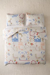 Irene Hanky Printed Duvet Cover Set