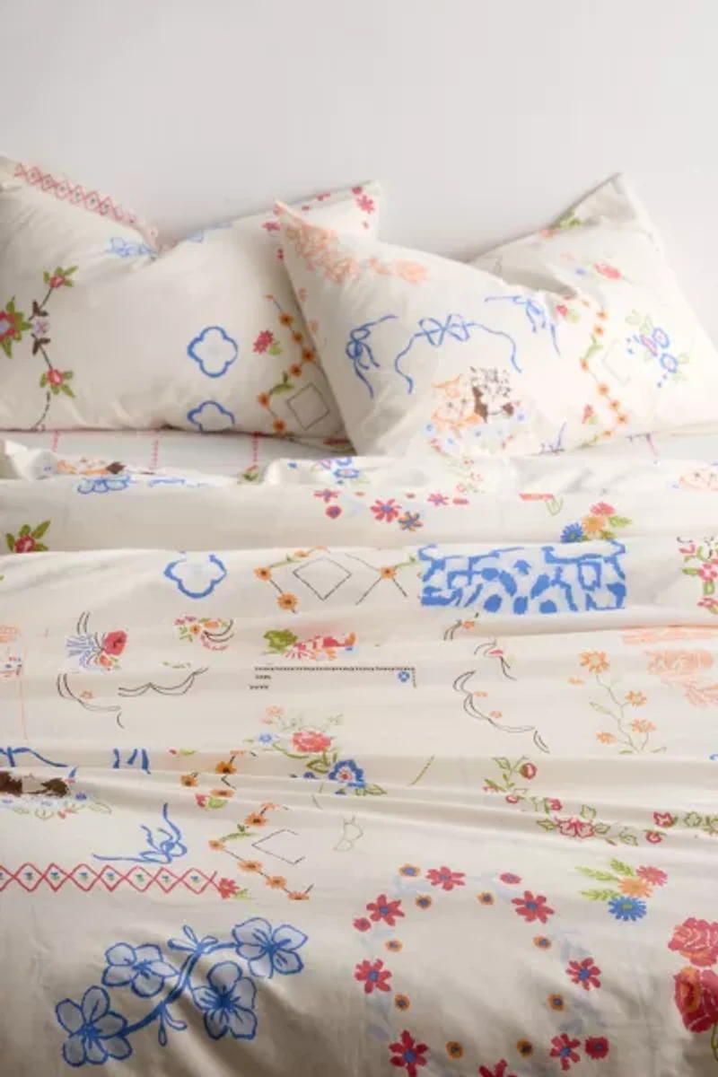 Irene Hanky Printed Duvet Cover Set