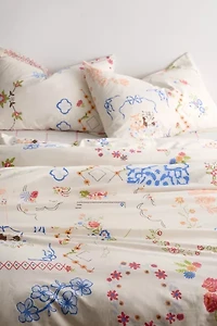 Irene Hanky Printed Duvet Cover Set