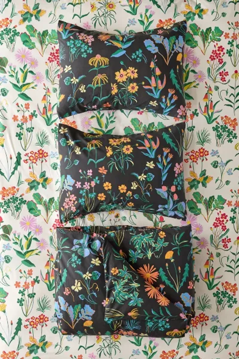 Flori Wildflower Floral Duvet Cover Set