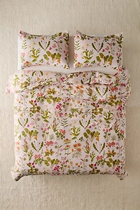 Flori Wildflower Floral Duvet Cover Set