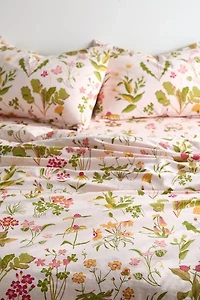 Flori Wildflower Floral Duvet Cover Set