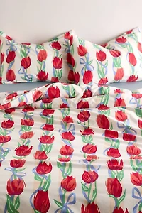 Kristen Tulip Floral Duvet Cover Set