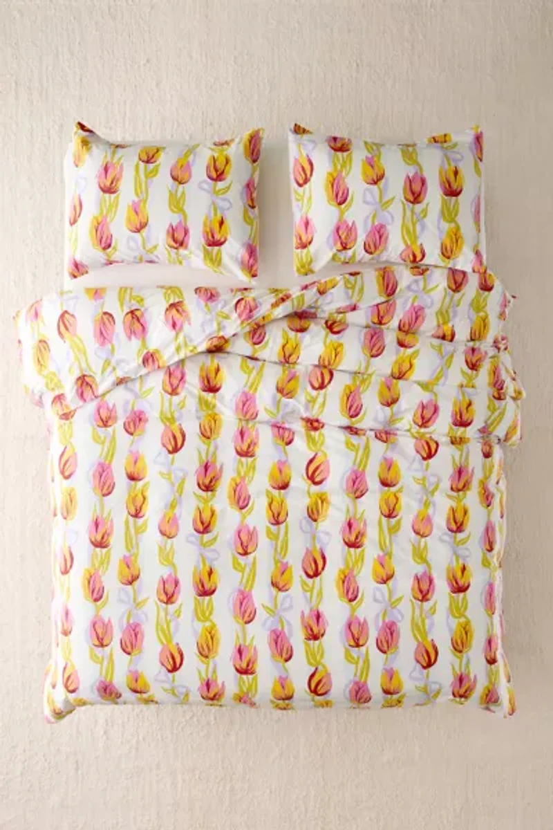 Kristen Tulip Duvet Cover Set