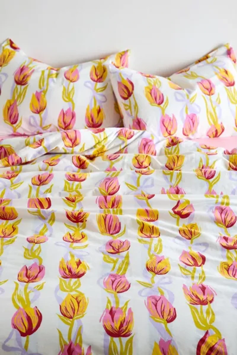 Kristen Tulip Duvet Cover Set
