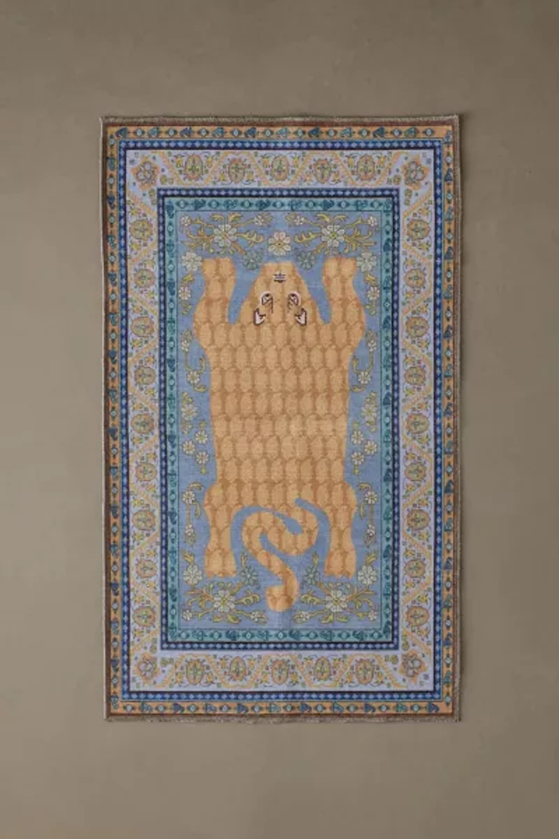 Chandra Tiger Printed Rug