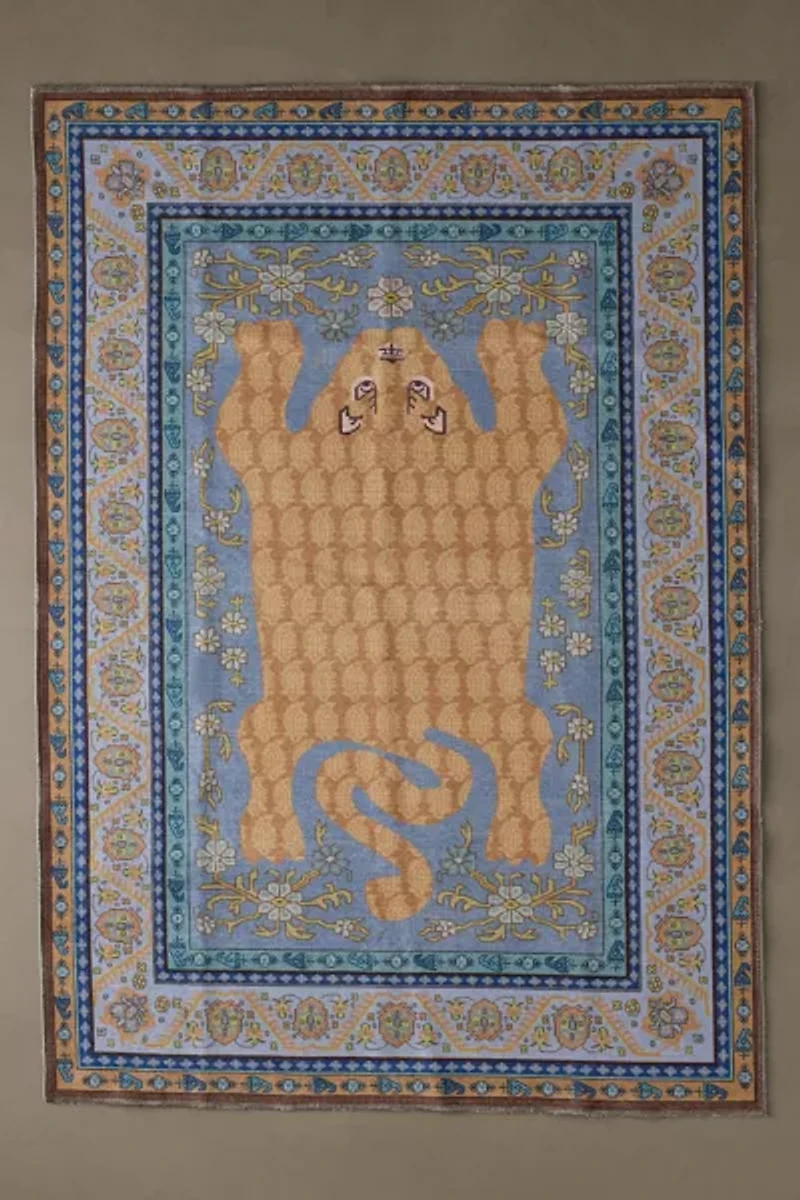 Chandra Tiger Printed Rug