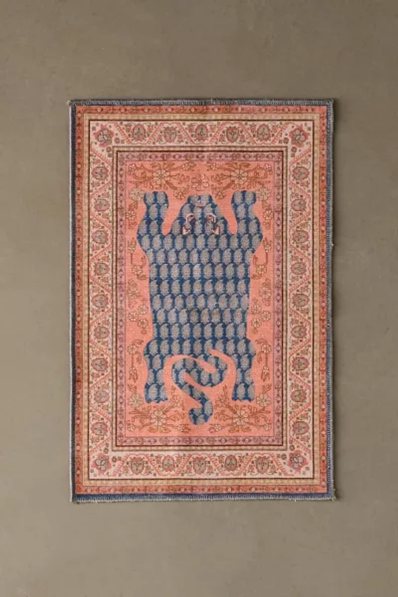 Chandra Tiger Printed Rug