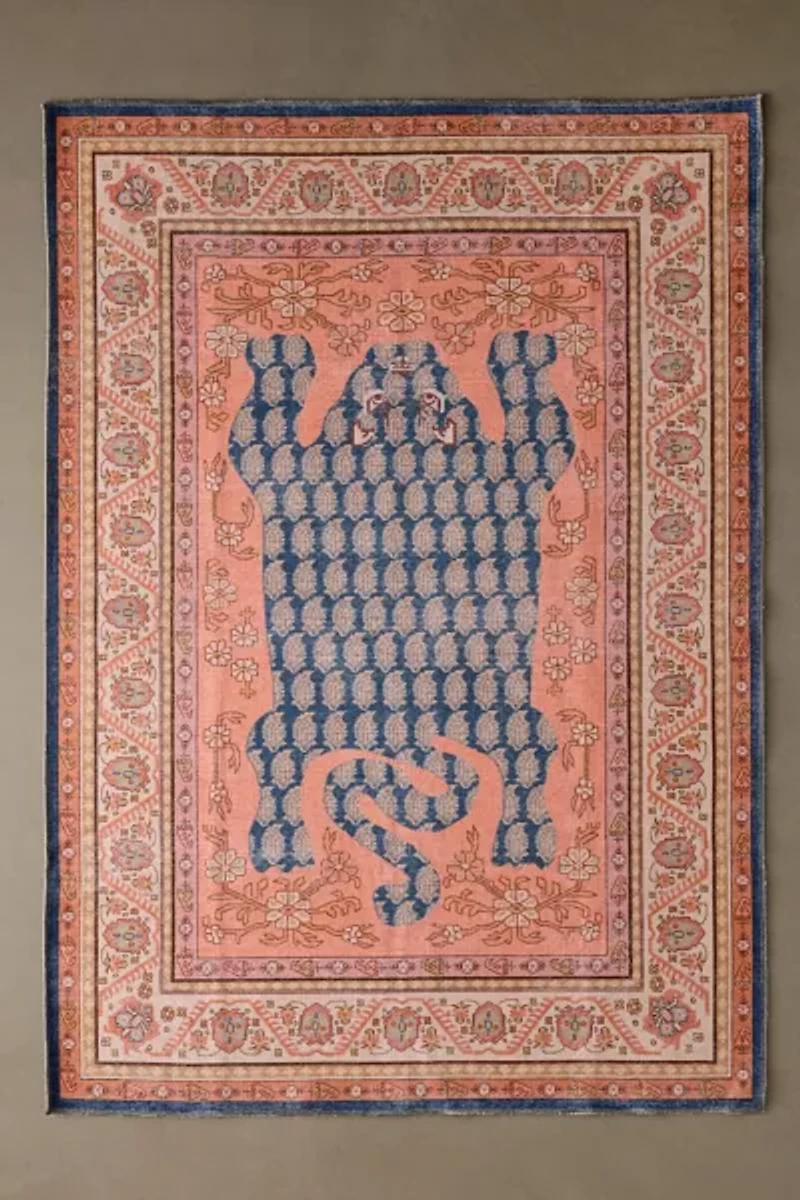 Chandra Tiger Printed Rug