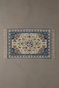 Art Deco Tulip Floral Printed Rug