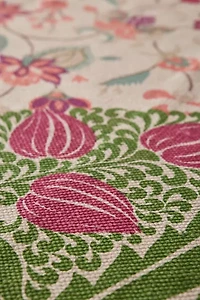 Art Deco Tulip Floral Printed Rug