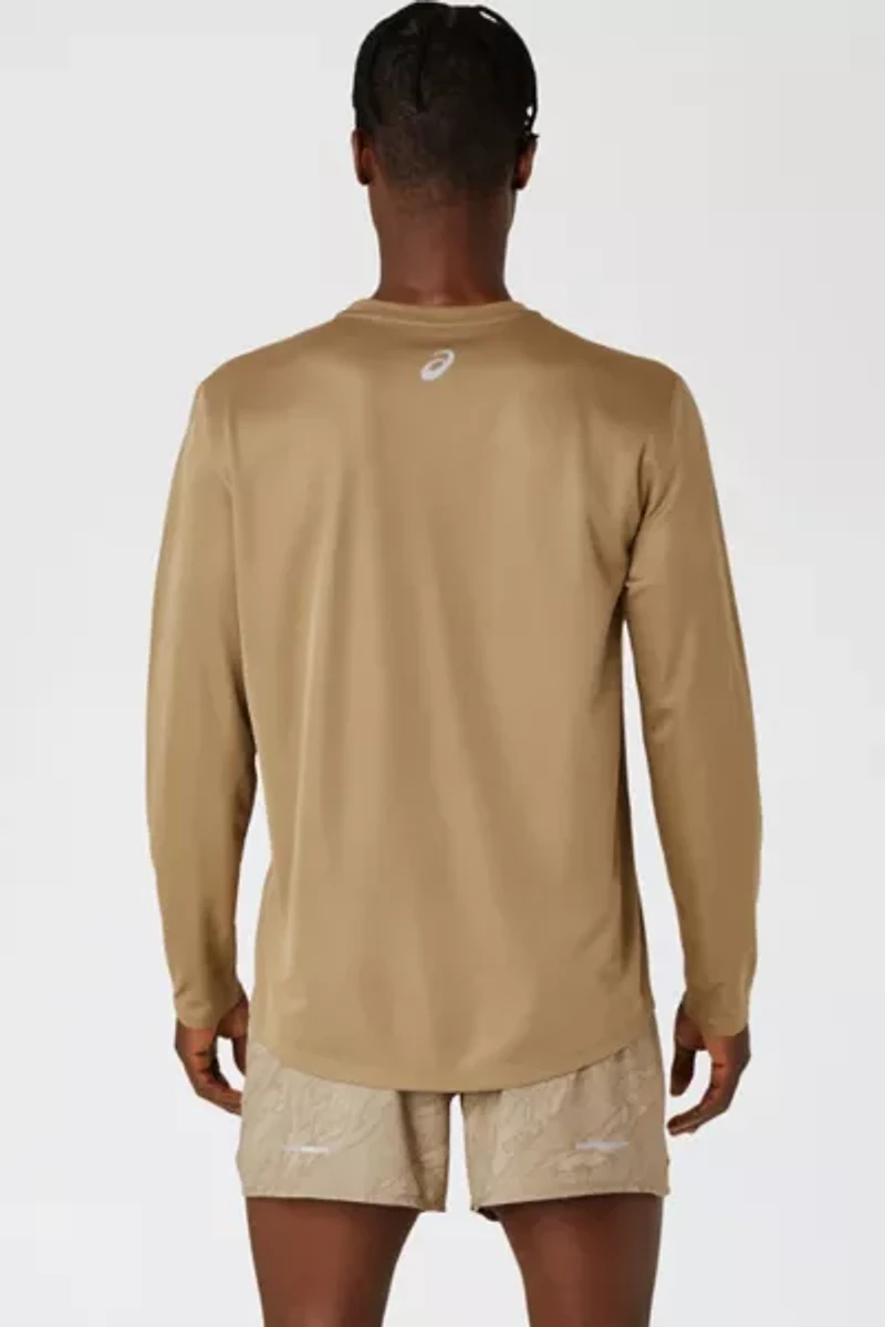 ASICS Fujitrail Logo Long Sleeve Running T-Shirt