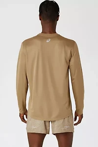 ASICS Fujitrail Logo Long Sleeve Running T-Shirt