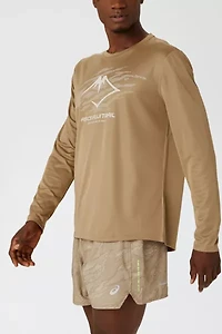 ASICS Fujitrail Logo Long Sleeve Running T-Shirt