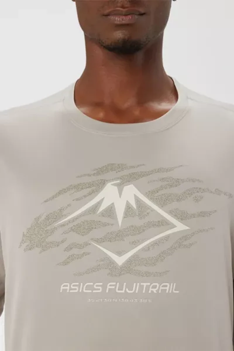 ASICS Fujitrail Logo Long Sleeve Running T-Shirt