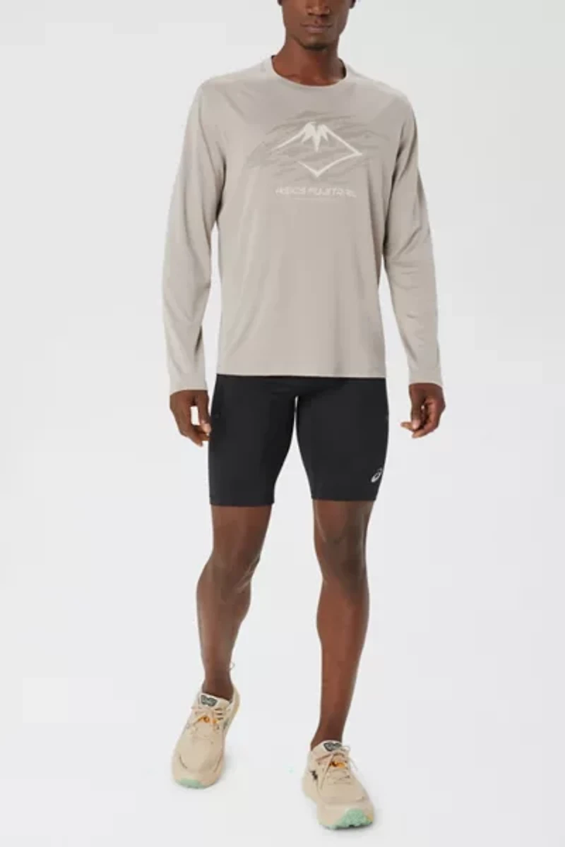 ASICS Fujitrail Logo Long Sleeve Running T-Shirt