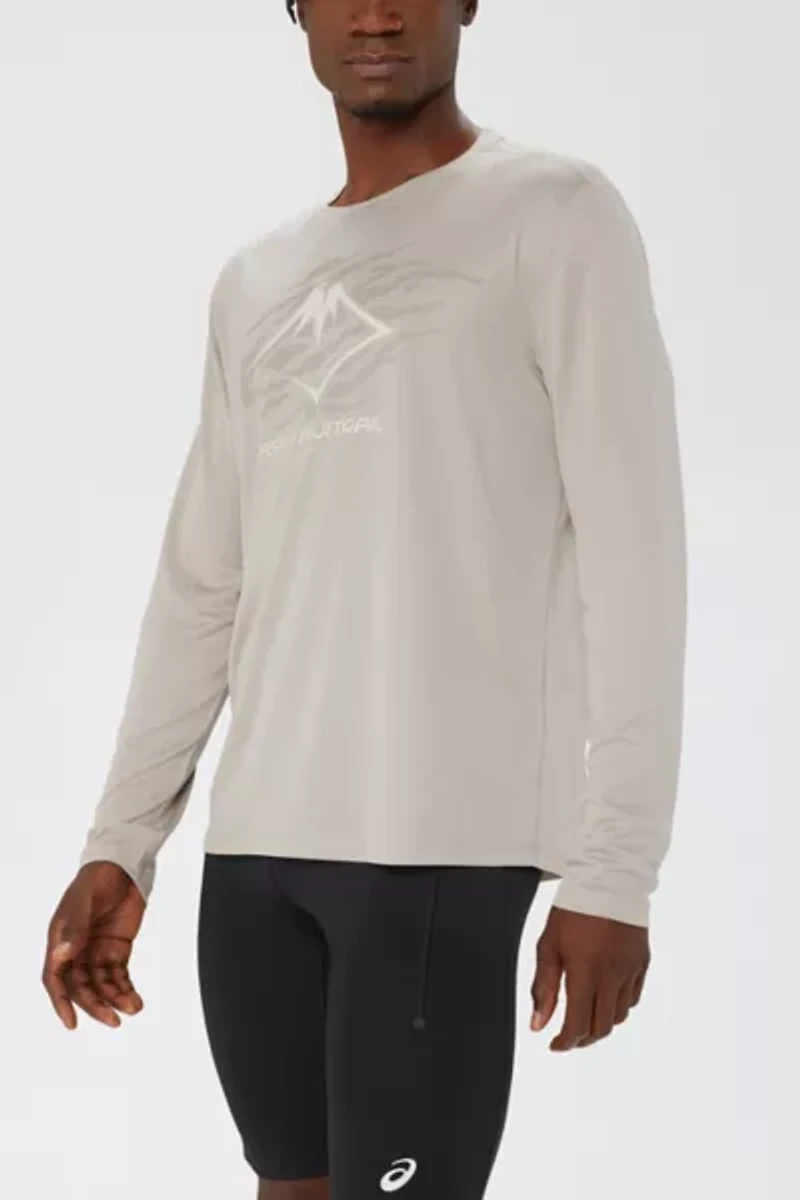 ASICS Fujitrail Logo Long Sleeve Running T-Shirt