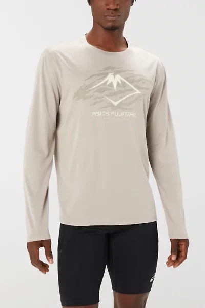 ASICS Fujitrail Logo Long Sleeve Running T-Shirt