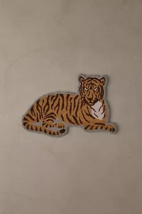 Tiger Shaped Textural Coir Doormat