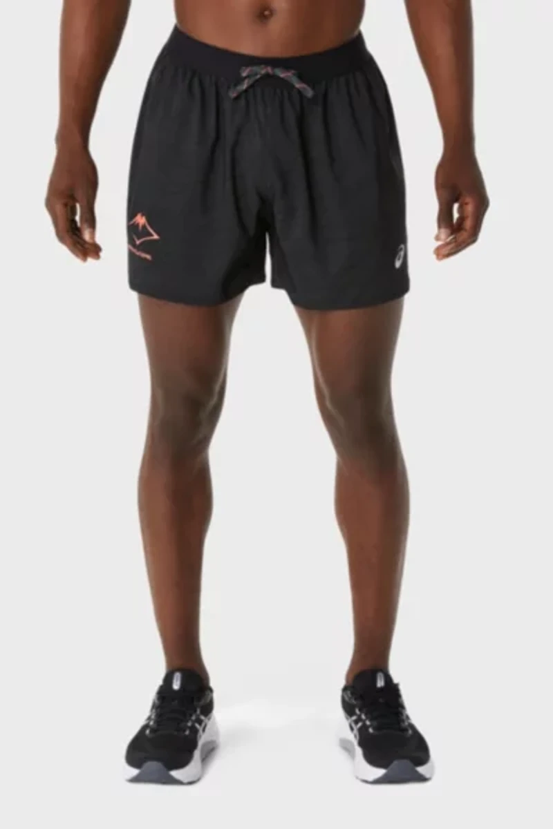 ASICS Fujitrail Printed 5in Running Short
