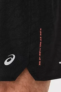 ASICS Fujitrail Printed 5in Running Short
