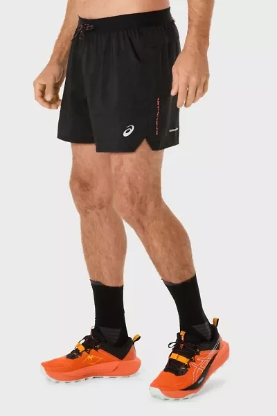 ASICS Fujitrail Printed 5in Running Short
