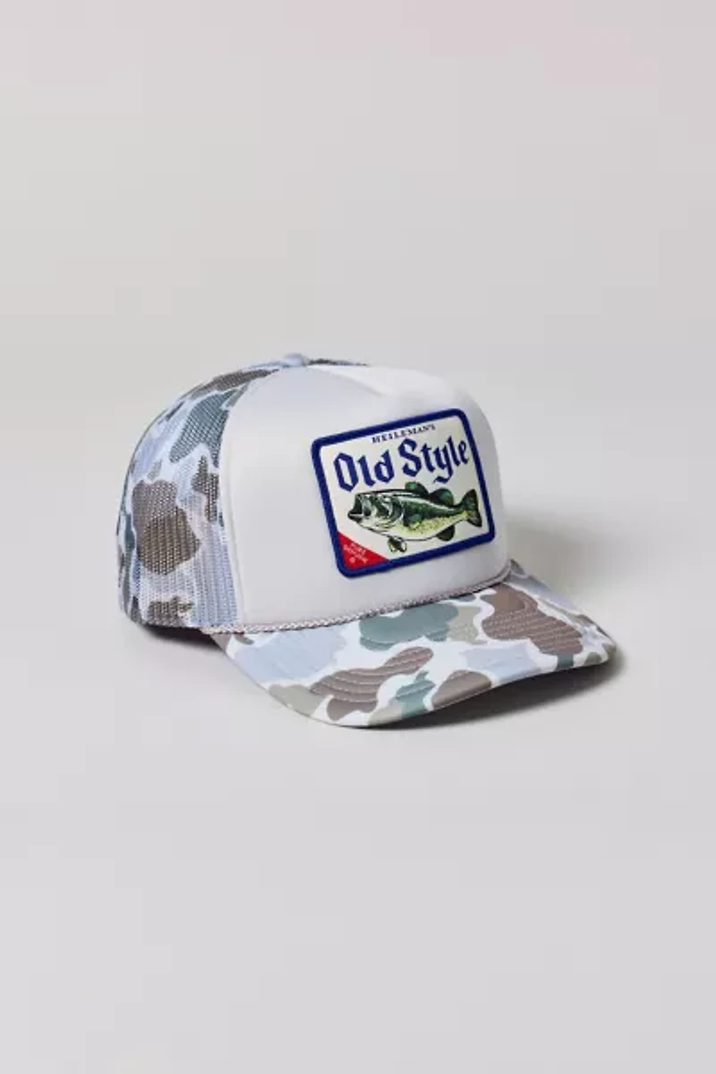 American Needle Old Style Patch Camo Trucker Hat