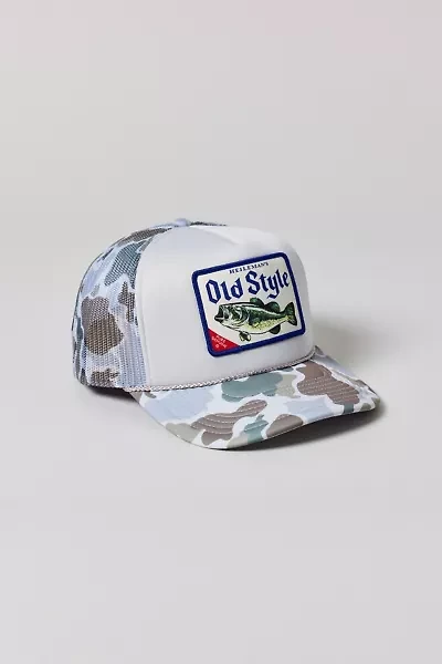 American Needle Old Style Patch Camo Trucker Hat