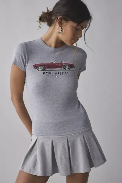 Sports Car Vintage Graphic Baby Tee