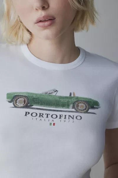 Sports Car Vintage Graphic Baby Tee