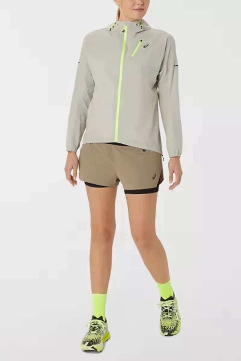 ASICS Fujitrail Waterproof Windbreaker Running Jacket